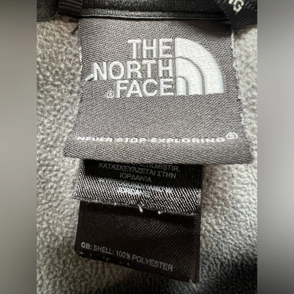 The North Face‎ Sweatshirt Men's TKA 100 Glacier 1/4 Zip Fleece Gray Size XL